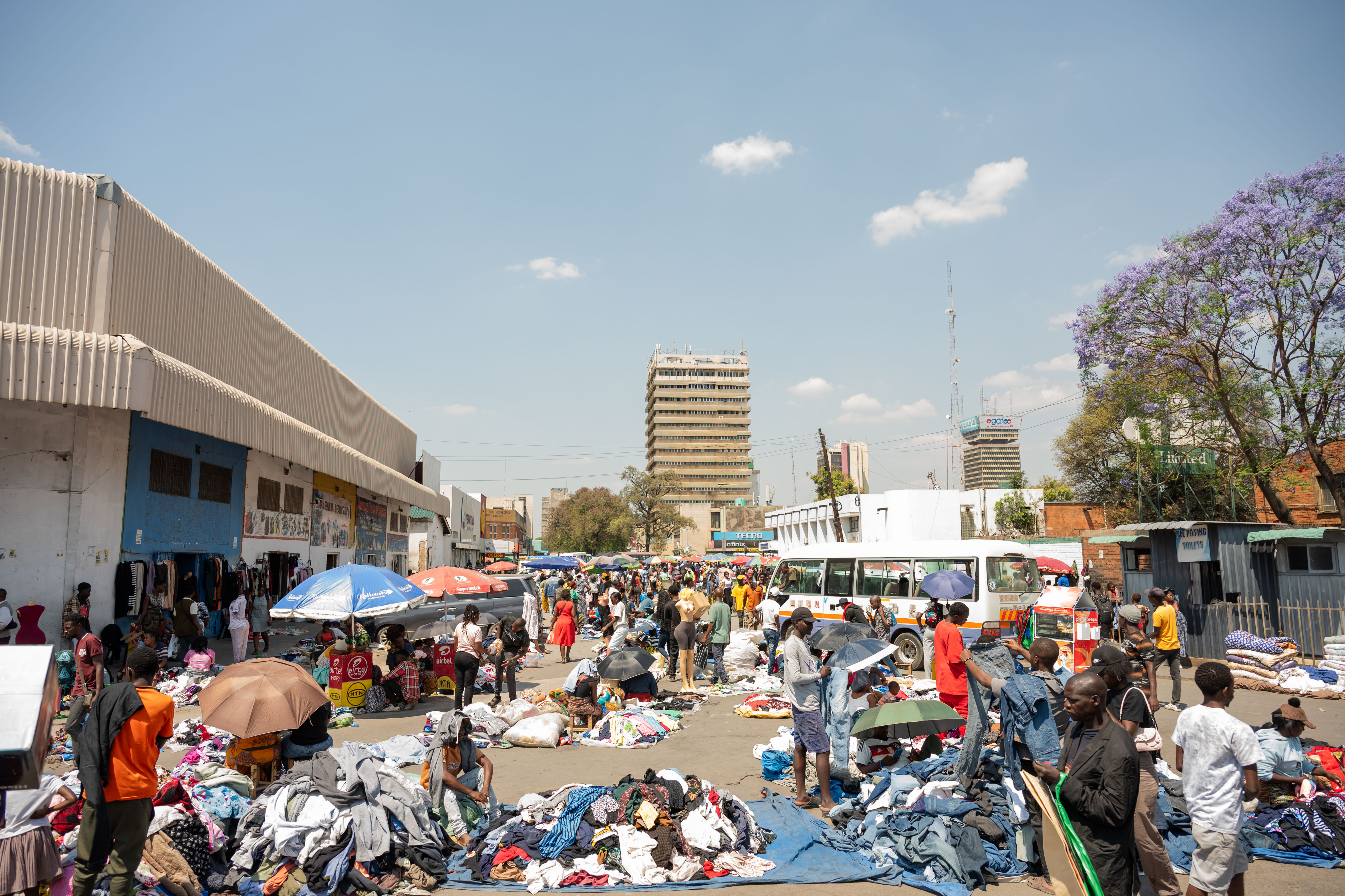 Lusaka City Council Gives Street Vendors Until September 29 to Relocate